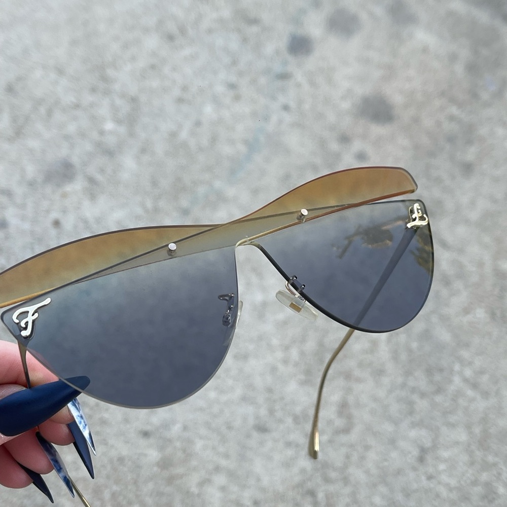 NEW FENDI FF0400/S XYO9O SUNGLASSES